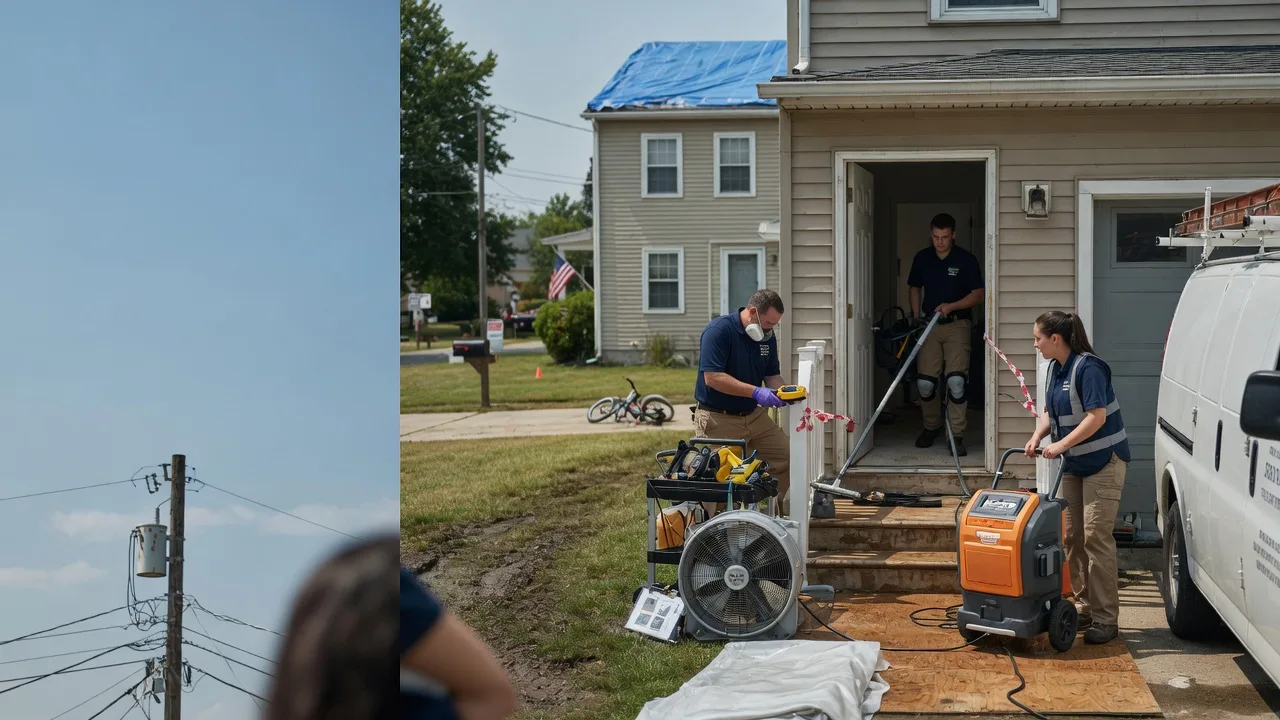 Water Damage Repair in Rochert, MN near me